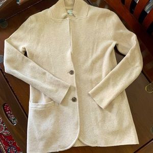 J Crew Sweater Blazer